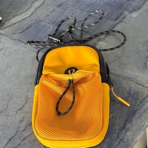 Lululemon Athletica Yellow Belt Bag
